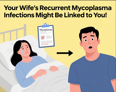 Have You Ever Considered? Your Wife's Recurrent Mycoplasma Infections Might Be Linked to You!